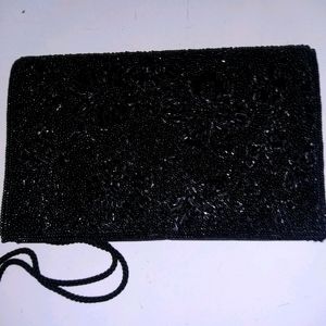 Black Sequin Purse